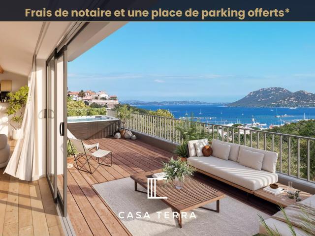 SANTA CATALINA Penthouse de 4 pièces avec vue mer / Porto Vecc