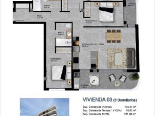 Santa Pola Elegance: Edificio Residencial con 15 viviendas