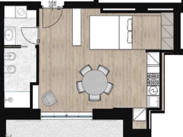 SANTA RITA MONOLOCALE IN VIA SAN MARINO: 300 euro