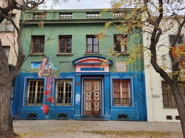 Santiago barrio yungay, centro cultural 7 privados