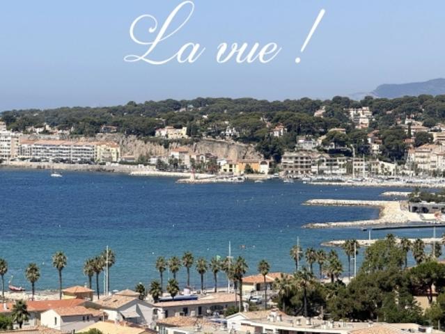 Sanary sur Mer, appartement villa vue mer à Six Fours les Plages, aux Lônes