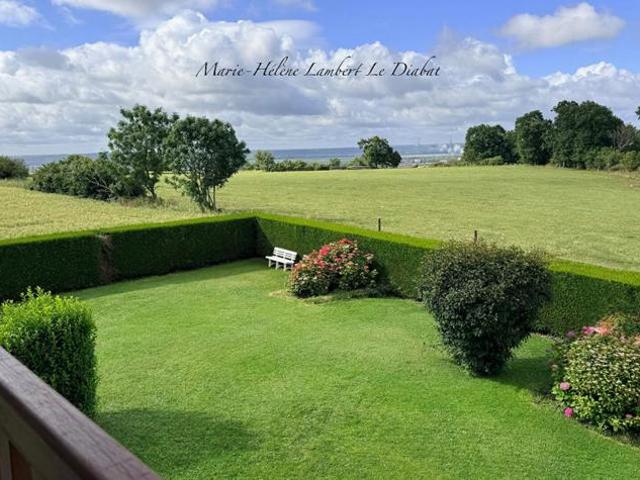 SANDOUVILLE Maison T5 PLAIN PIED DE VIE SOUS SOL COMPLET GRAND JARDIN