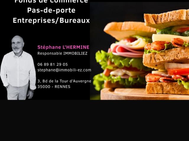 Sandwicherie Berliner 50m² Rennes