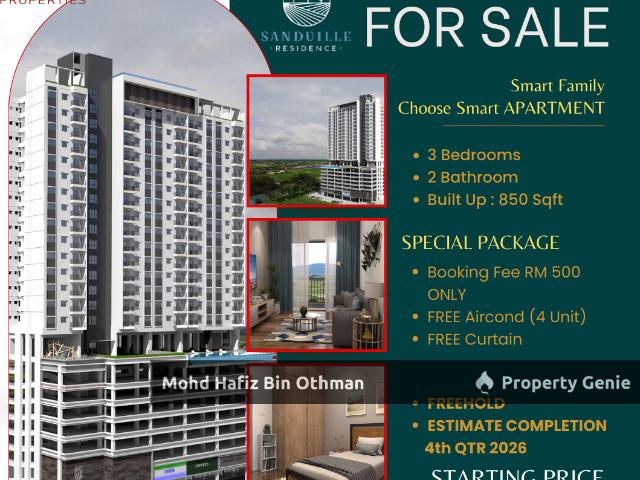 SANDVILLE RESIDENCES, PERMATANG PAUH P.PINANG