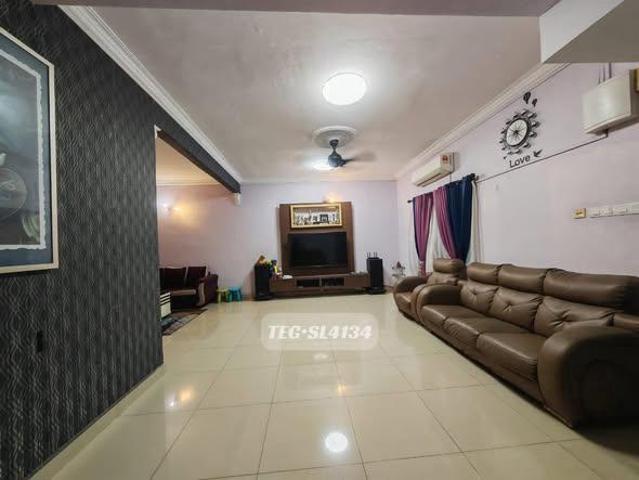 Sanggul Bandar Puteri Klang double storey fully extended vlaue buy