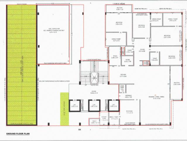 Sanidhya 5 BHK Apartment For Sale Ahmedabad