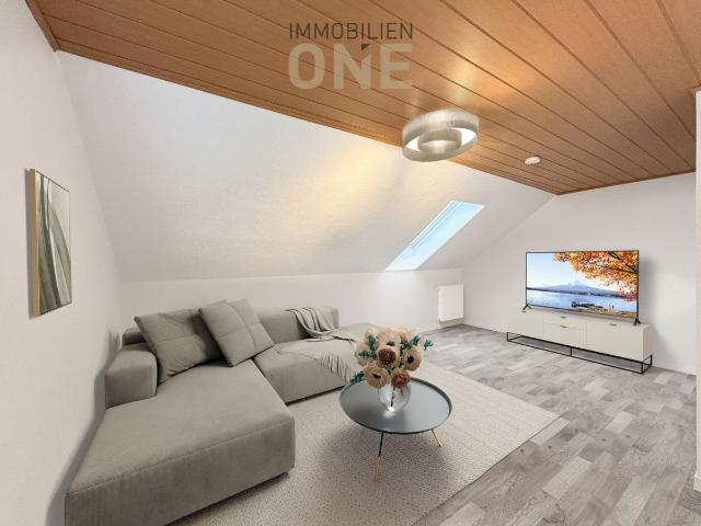Sanierte 4 Zimmer Dachgeschosswohnung mit Weitblick Vermietet und attraktiv als Kapitalanlage