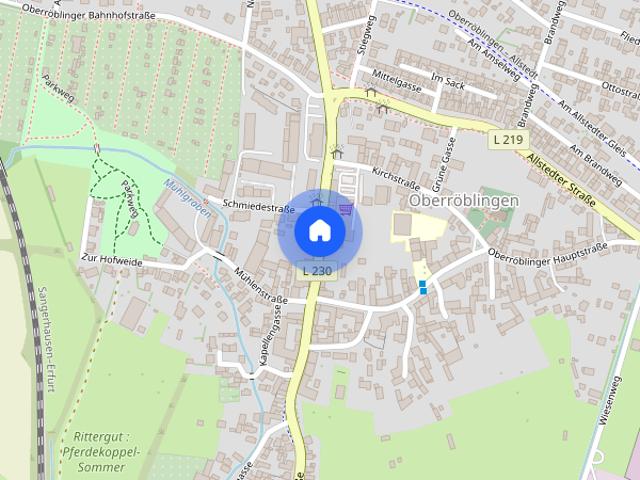 Sanierte 1 Raum Wohnung in Oberröblingen