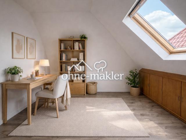 Sanierte 3 Zimmer DG Wohnung 59qm Fenster, Elektrik, Heizung, Brandschutz neu!