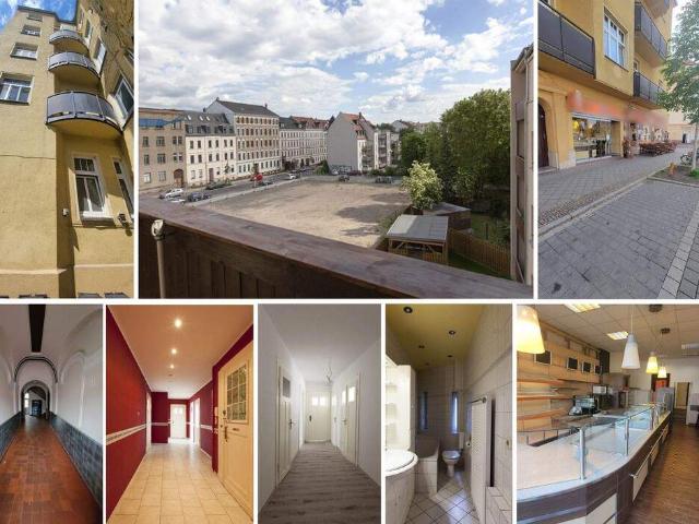 Saniertes & gepflegtes Wohn und Geschäftshaus in Möckern mit 11 WE, 5 GE, Balkone u.v.m