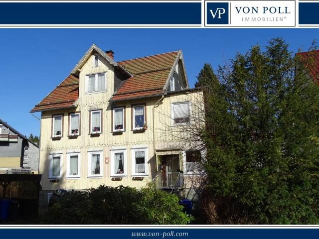 Sanierungsbedürftige. 2 3 Familienhaus mit ca. 226 m² Wohnfläche und 1076 m² Grundstück/ Hahnenklee