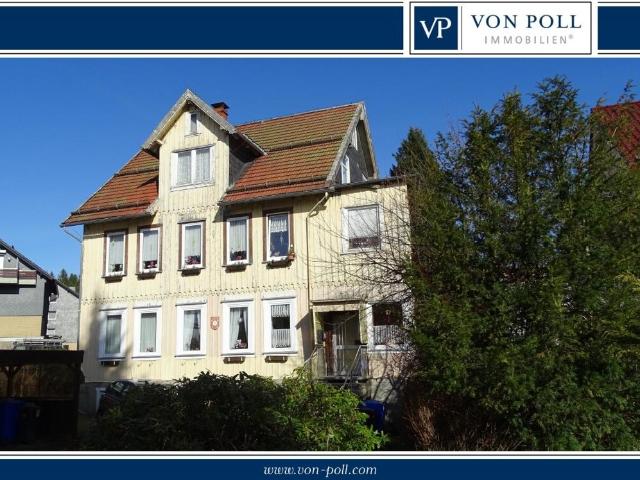Sanierungsbedürftige. 2 3 Familienhaus mit ca. 226 m² Wohnfläche und 1076 m² Grundstück/ Hahnenklee