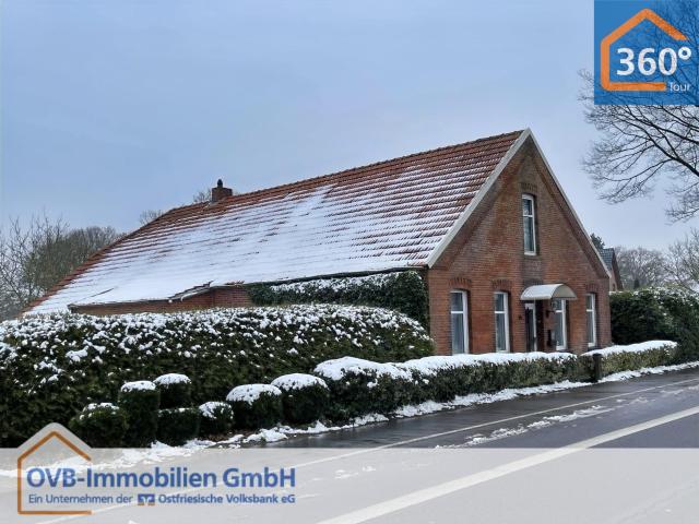 Sanierungsbedürftiger Resthof in Westoverledingen Großwolde