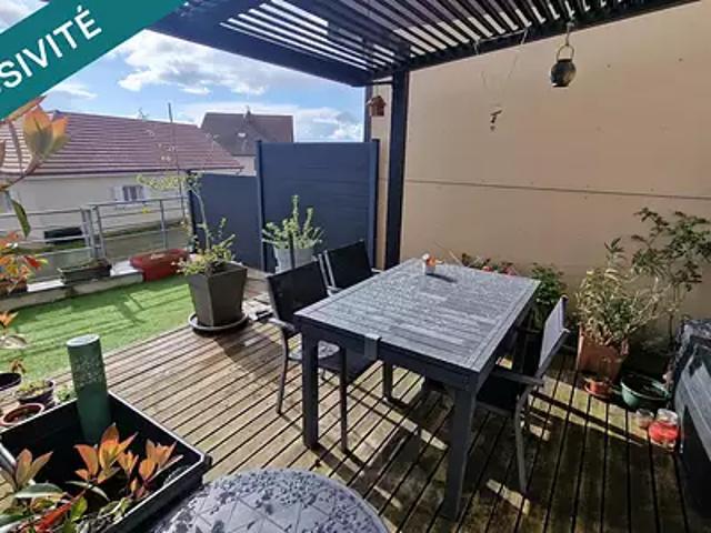 Saône 25660 Achat / Vente appartement 4 pièces t4 parking