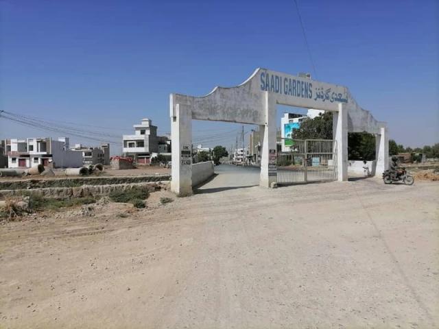 Saadi Garden 135 Sq Yard Plots Karachi Scheme 33 ID 90922