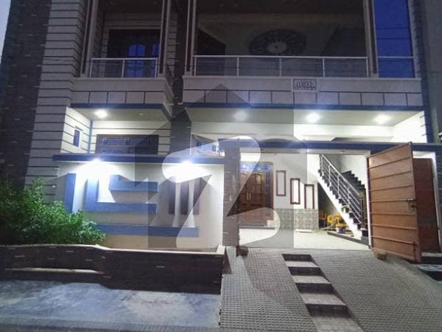 Saadi Garden 240 Yard Brand New G+1 House Available For Sale I