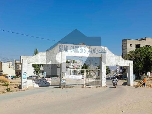 Saadi garden block 5 240sq yd