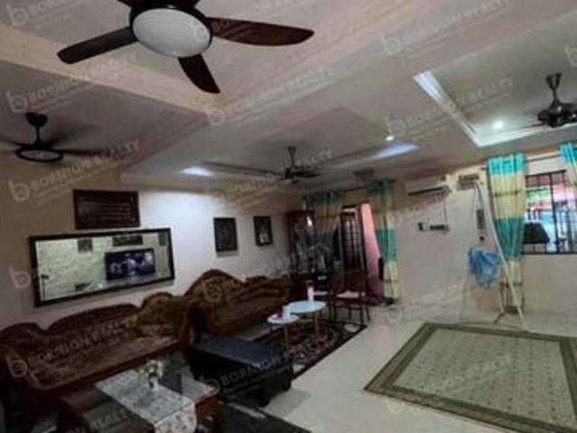 Sabah Tawau Leasehold 2Storey Terraced House For SaleTaman Serene