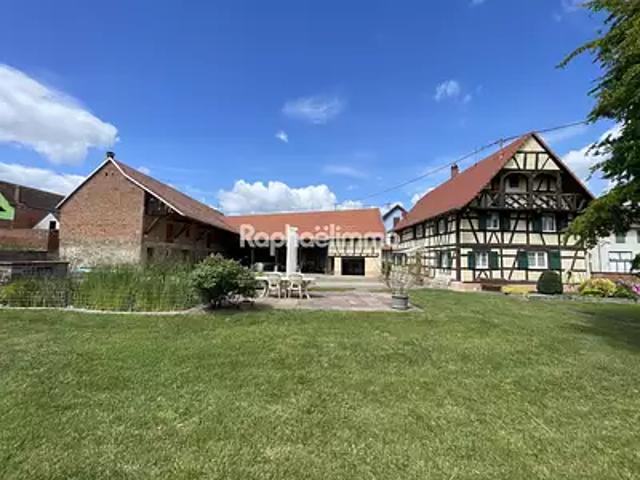 Saessolsheim 67270 Achat / Vente maison 6 pièces t6 terrasse parking