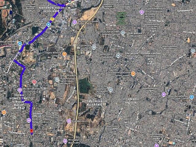 Sahakara Nagar, North Bangalore 4050 Sq. Ft. Plot in Sahakara Nagar Bangalore Listing ID: #10199