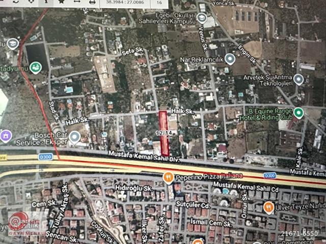 SAHİLEVLERİN DE OTOBAN YAN SERVİS YOLUNA CEPHELİ ARAZİ