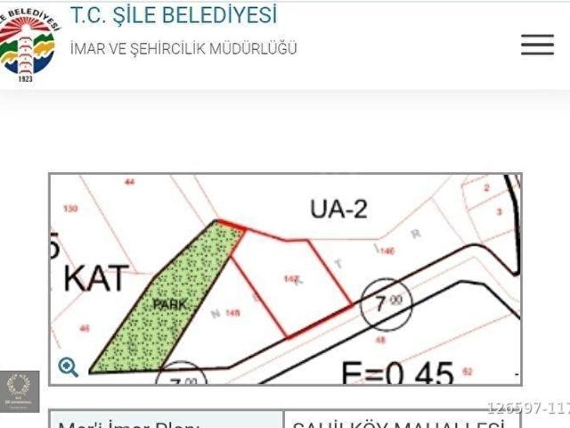 SAHİLKÖYDE İFRAZLI İNŞAAT YAPIMINA HAZIR SATILIK ARSA