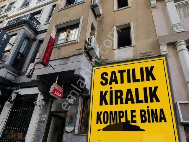 Sahibinden Beyoğlu Ekrem Tur Sokak'ta 11 Katlı Asansörlü Natamam Bina
