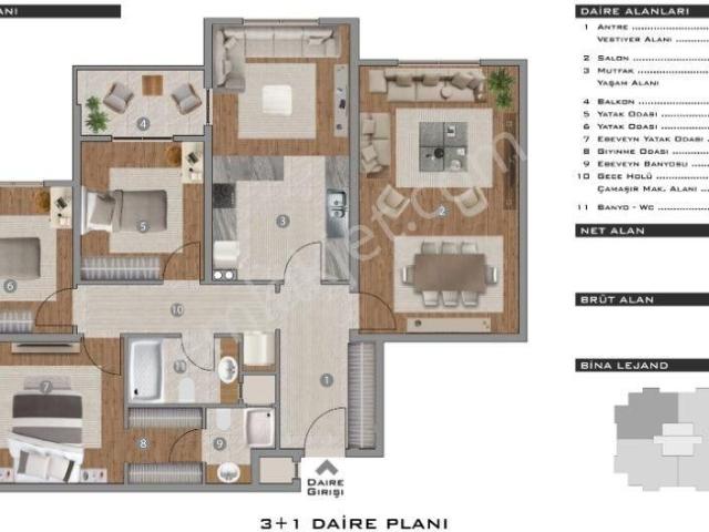 Sahibinden İldem Talas Vadi F Konutları Satılık Hisse