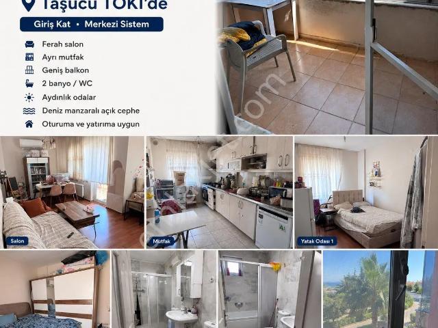 Sahibinden Taşucu Tokide Eşyalı 3+1