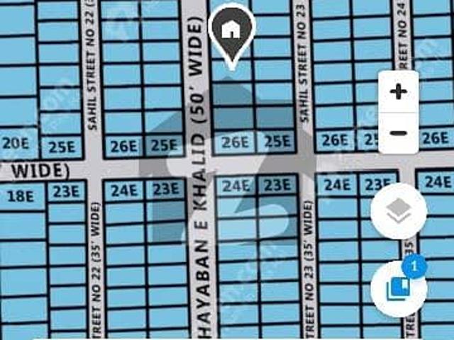 Sahil plot available for sale at khayaban e khalid