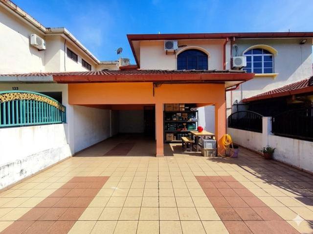 SAIZ BESAR 22x75 Extend Double storey Taman Pinggiran Golf Paroi Jaya