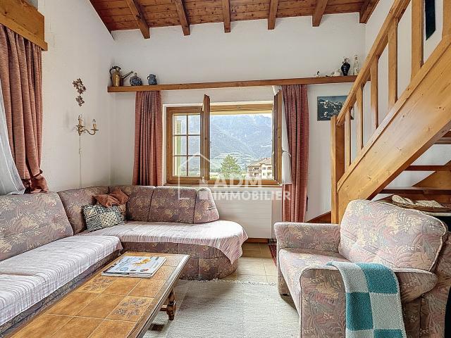 Saillon, 2,5 Zimmer Maisonette im Badekomplex