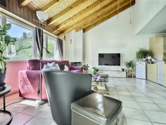 Saillon – 41/2 Zimmer im obersten Stockwerk