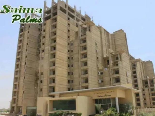 Saima Plams: Brand New 3 Bed D/ West Open apartment for sale Karachi Gulistan e Jauhar Block 11 ID 14377