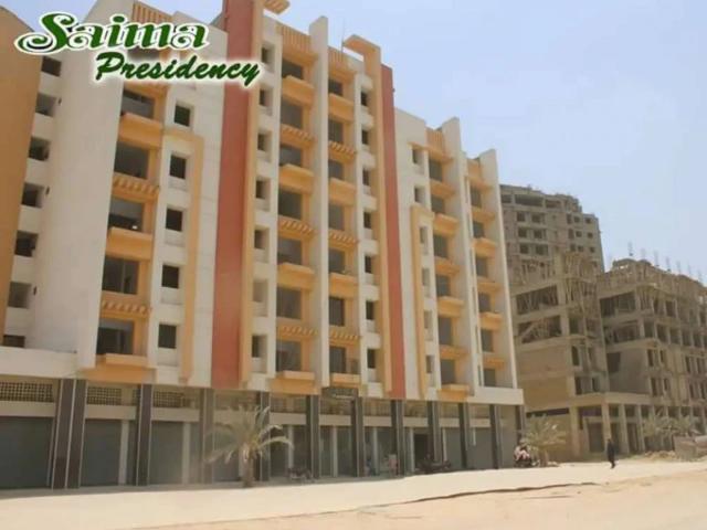 Saima presidency flat for sell near Rim Jhim Tower Karachi Scheme 33 ID 49469