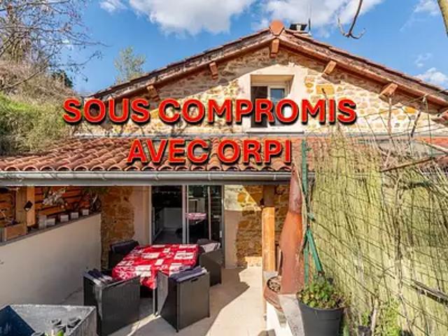 Sain Bel 69210 Achat / Vente appartement 5 pièces t5 jardin terrasse