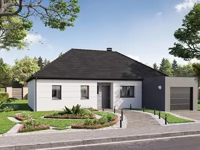 Sains en Gohelle 62114 Programme neuf maison neuf à vendre 4 pièces