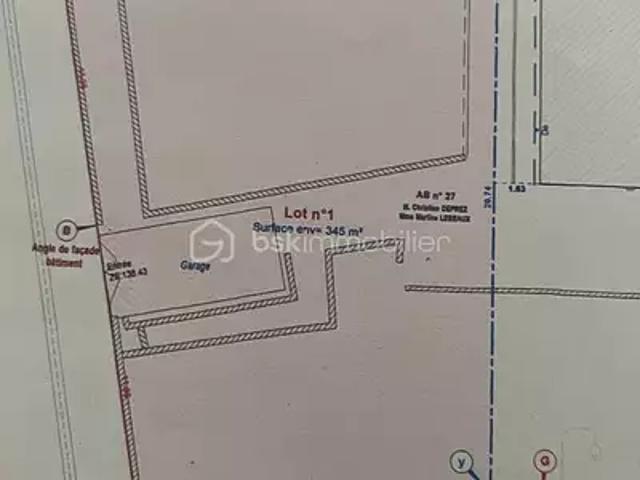 Saint Thierry 51220 Achat / Vente terrain