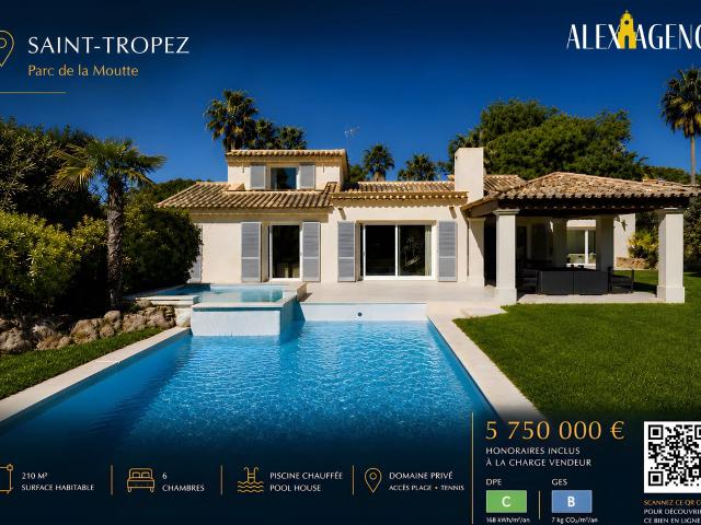 Saint Tropez Parc De la Moutte 210m² Saint Tropez