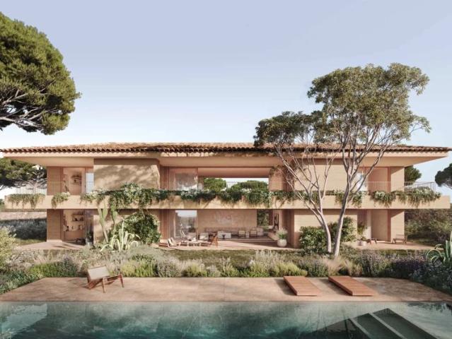 SAINT TROPEZ Prôvence Alpes Côte d'azur vente appartement 4 pièces neuf d'exception Piscine