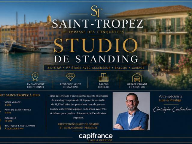 Saint Tropez Vente Appartement 83