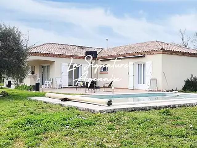 Saint Vincent de Lamontjoie 47310 Achat / Vente maison 6 pièces t6 piscine terrasse