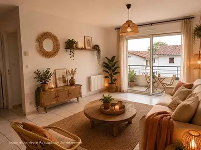 Saint Vincent de Tyrosse 40230 Achat / Vente appartement 2 pièces t2