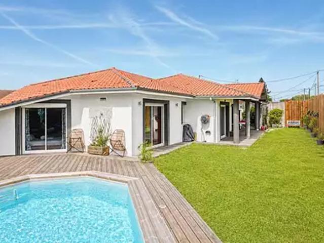 Saint Vincent de Tyrosse 40230 Achat / Vente maison 5 pièces t5 piscine