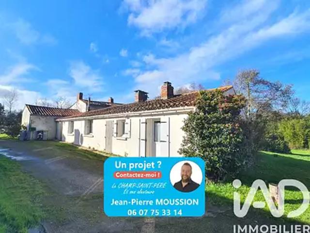 Saint Vincent sur Graon 85540 Achat / Vente maison 4 pièces t4