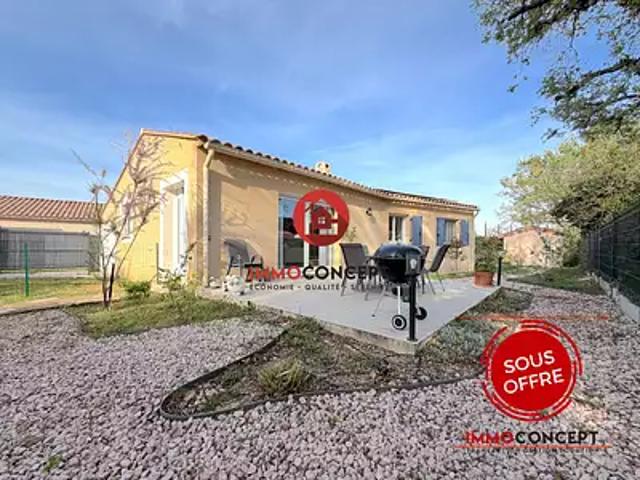 Saint Victor la Coste 30290 Achat / Vente maison 4 pièces t4 terrasse parking