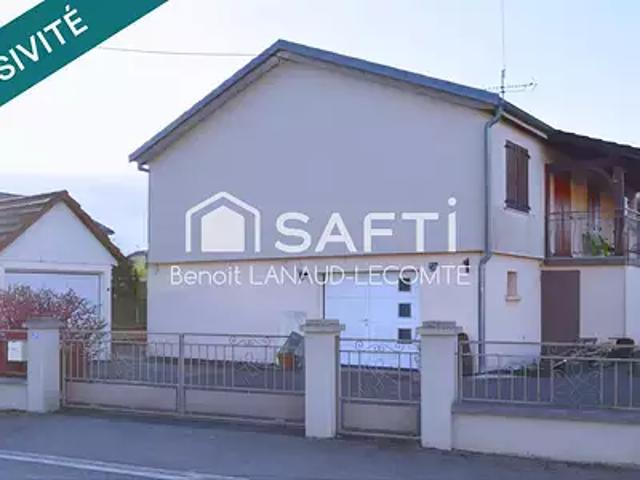 Saint Vit 25410 Achat / Vente maison 6 pièces t6 balcon parking