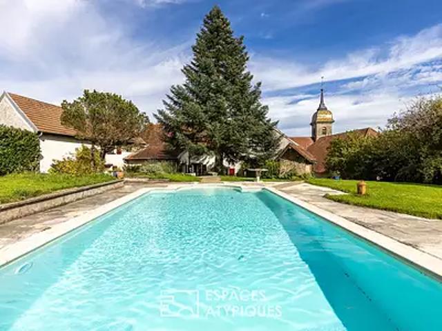 Saint Vit 25410 Achat / Vente maison 9 pièces t9 au dernier étage piscine