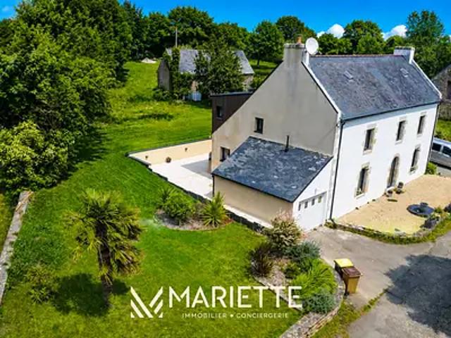 Saint Yvi 29140 Achat / Vente maison 5 pièces t5 au dernier étage terrasse