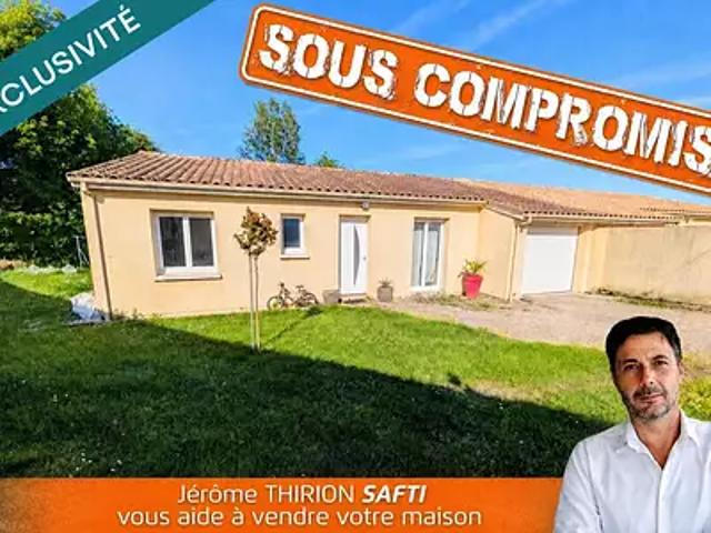 Saint Yzan de Soudiac 33920 Achat / Vente maison 4 pièces t4 terrasse